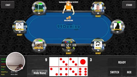 99 domino poker online
